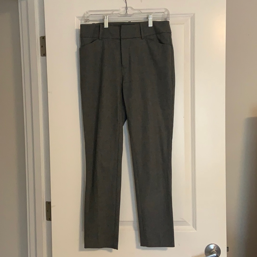 Grey Stretch Dress Pants
